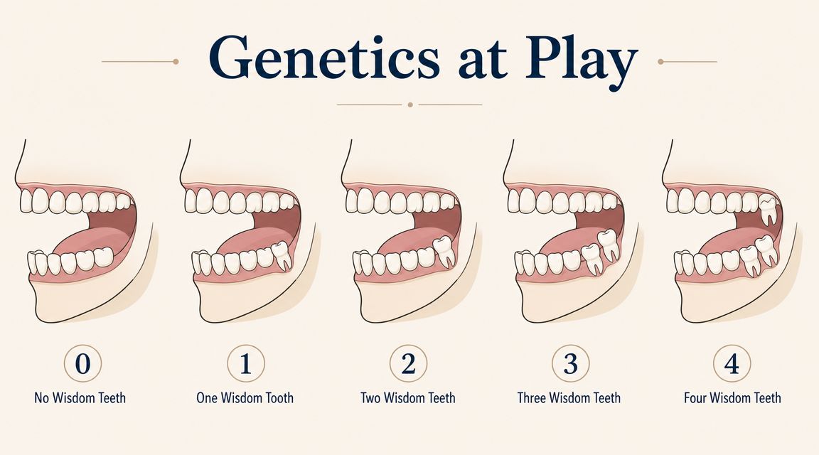 Why the Number of Wisdom Teeth Varies
