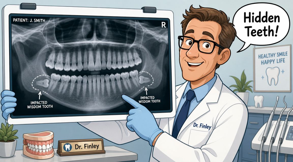 How Dr. Finley Confirms Your Wisdom Tooth Count